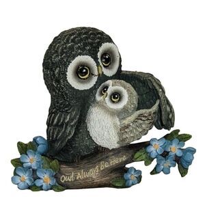 Hamilton Collection Youre Such A Hoot "Owl Always Be Here" Figurine 1701 Resin
